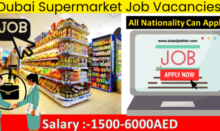 Dubai Supermarket Job Vacancies