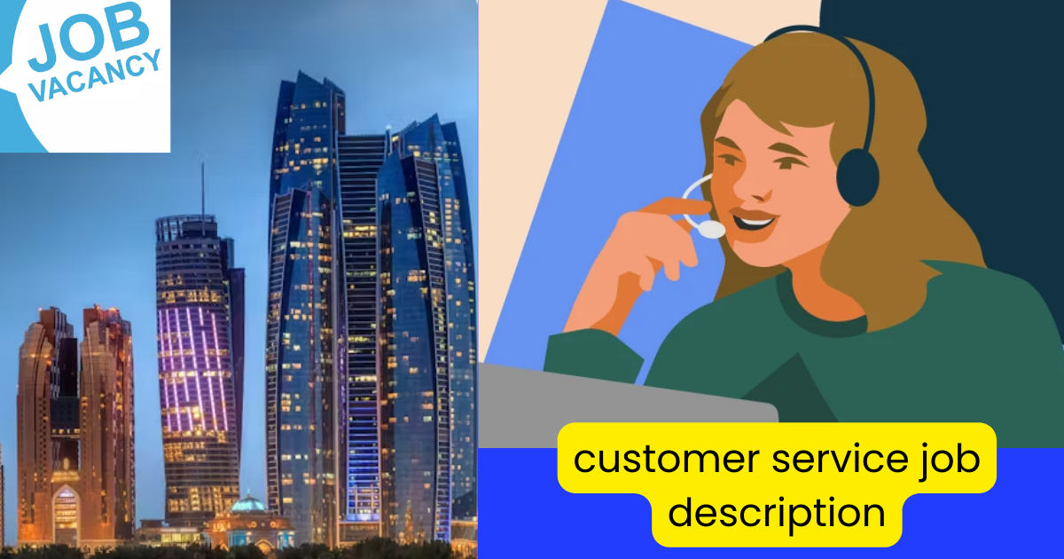 customer service job description