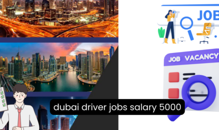 dubai driver jobs salary 5000