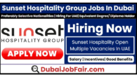 Sunset Group Dubai Careers