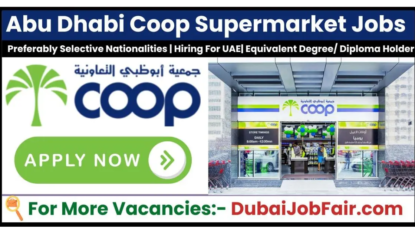 Abu Dhabi Cooperatives Society Careers