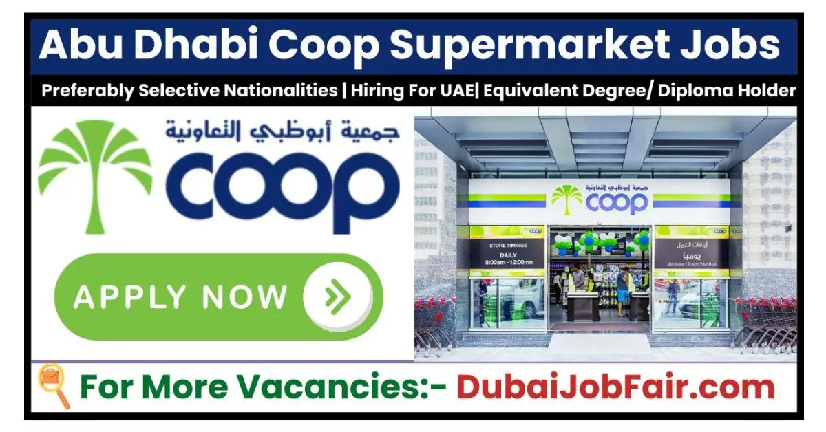 Abu Dhabi Cooperatives Society Careers: Your Gateway to Exciting Opportunities