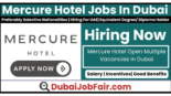 Mercure Hotel Careers Dubai