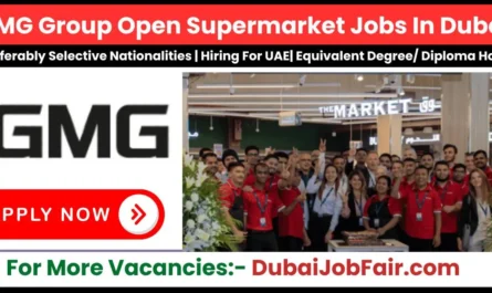 GMG Supermarket Jobs In Dubai