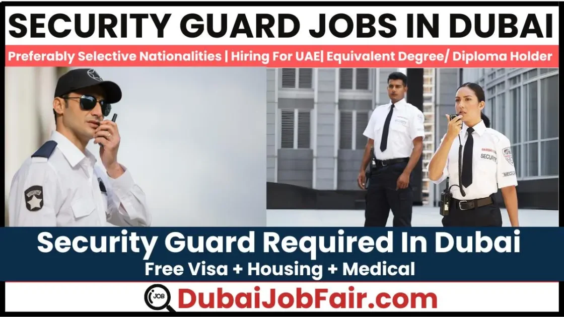 Security Guard Jobs in Dubai