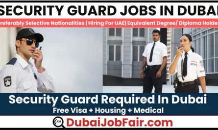 Security Guard Jobs in Dubai