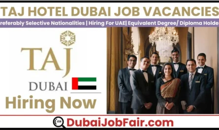 Taj Hotel Dubai Careers