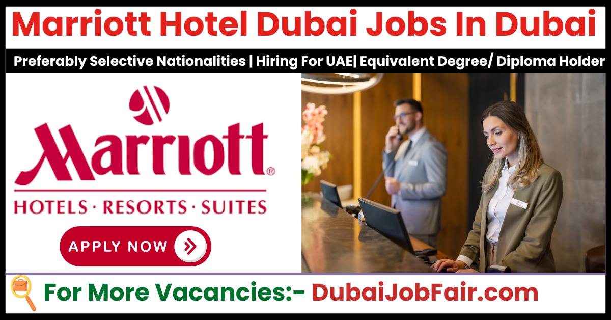 Marriott Hotel Dubai Careers