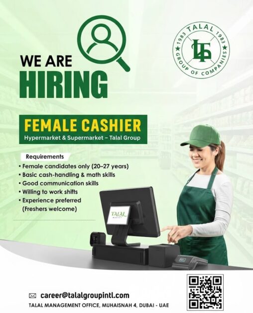 Talal Supermarket Jobs In Dubai
