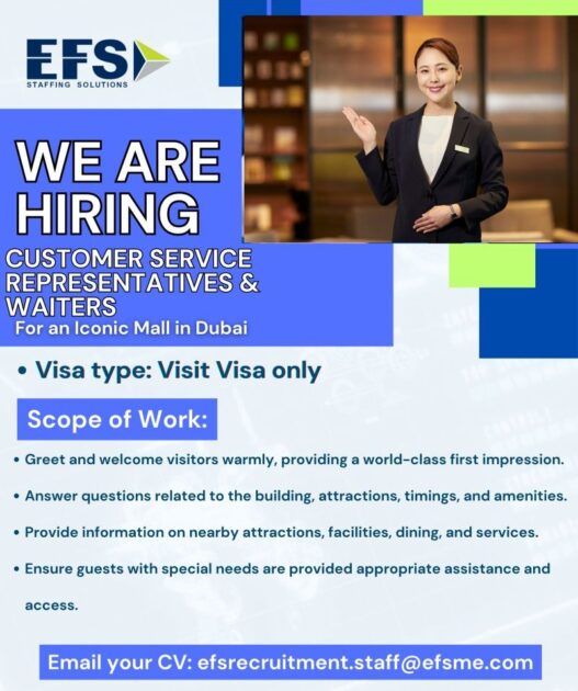EFS Facilities Services Jobs in Dubai