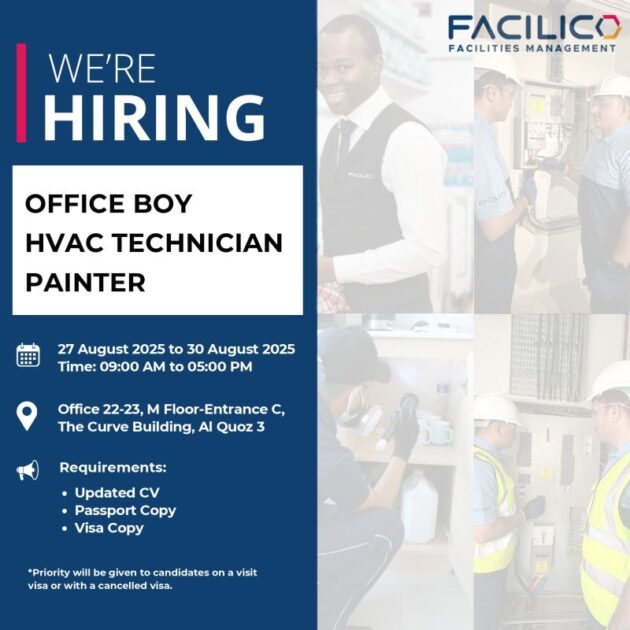 Facilico Facilities Management Dubai Careers 2025